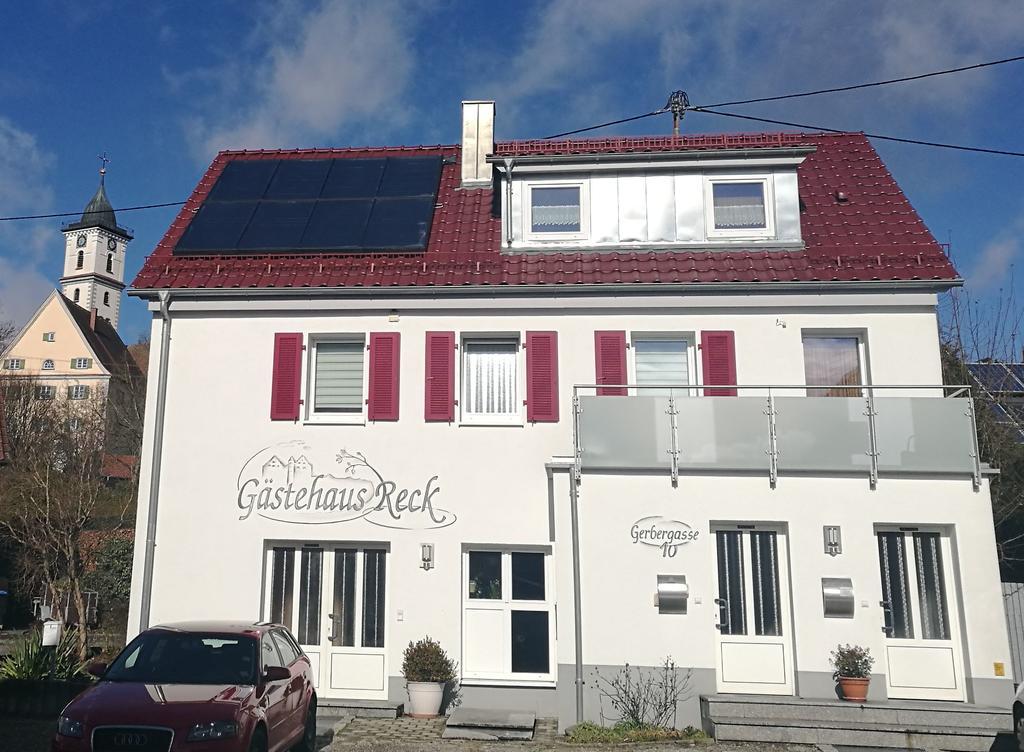 Pension Und Restaurant Reck Aulendorf Eksteriør billede